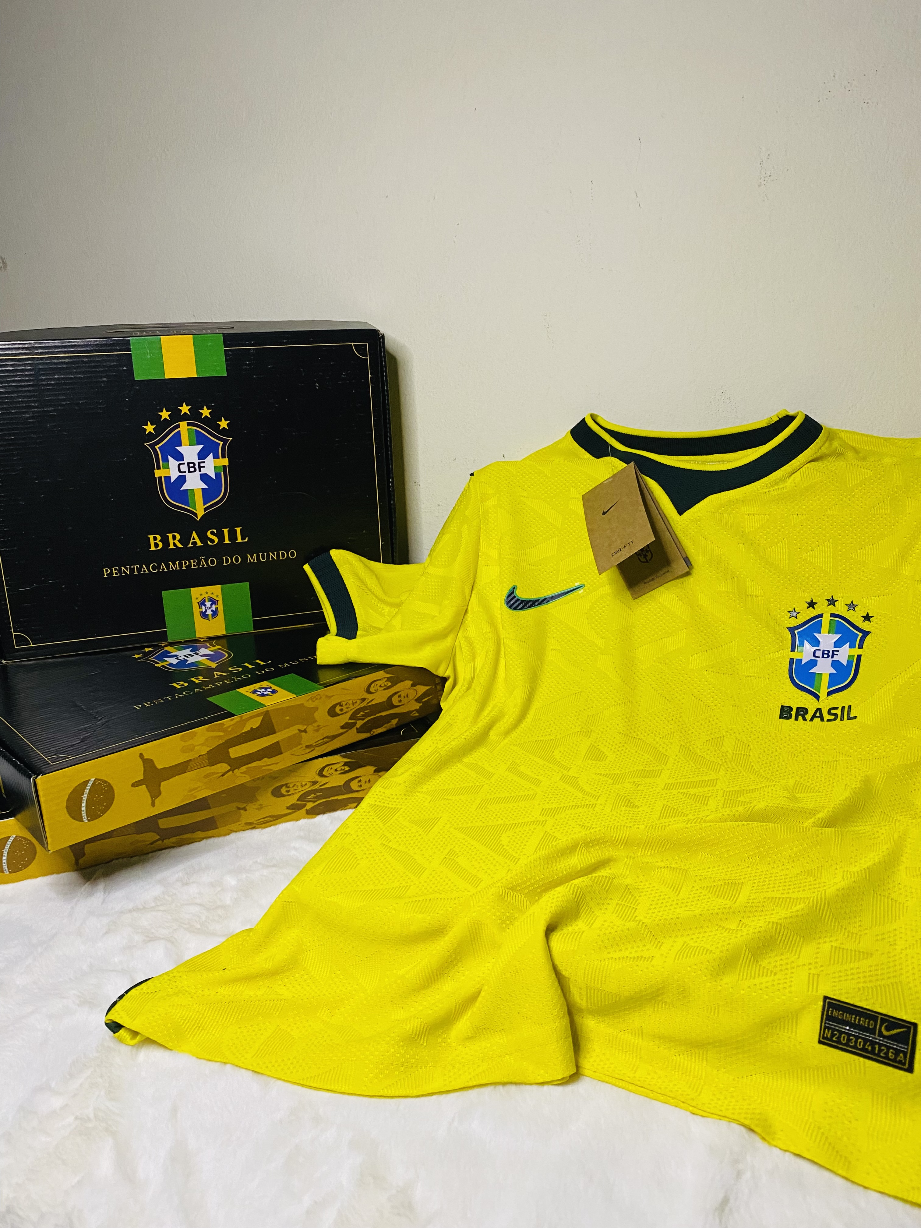 Brazil Home Jersey (Player Edition)