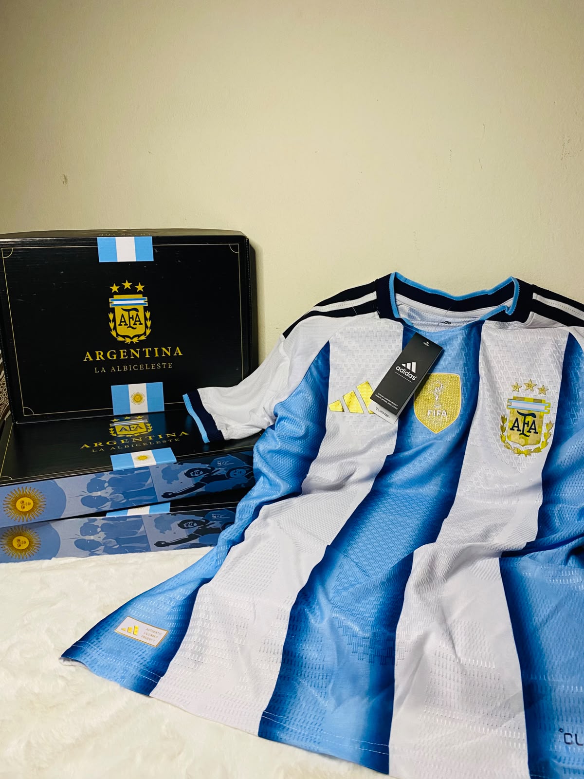 Argentina Home Jersey (Player Edition)