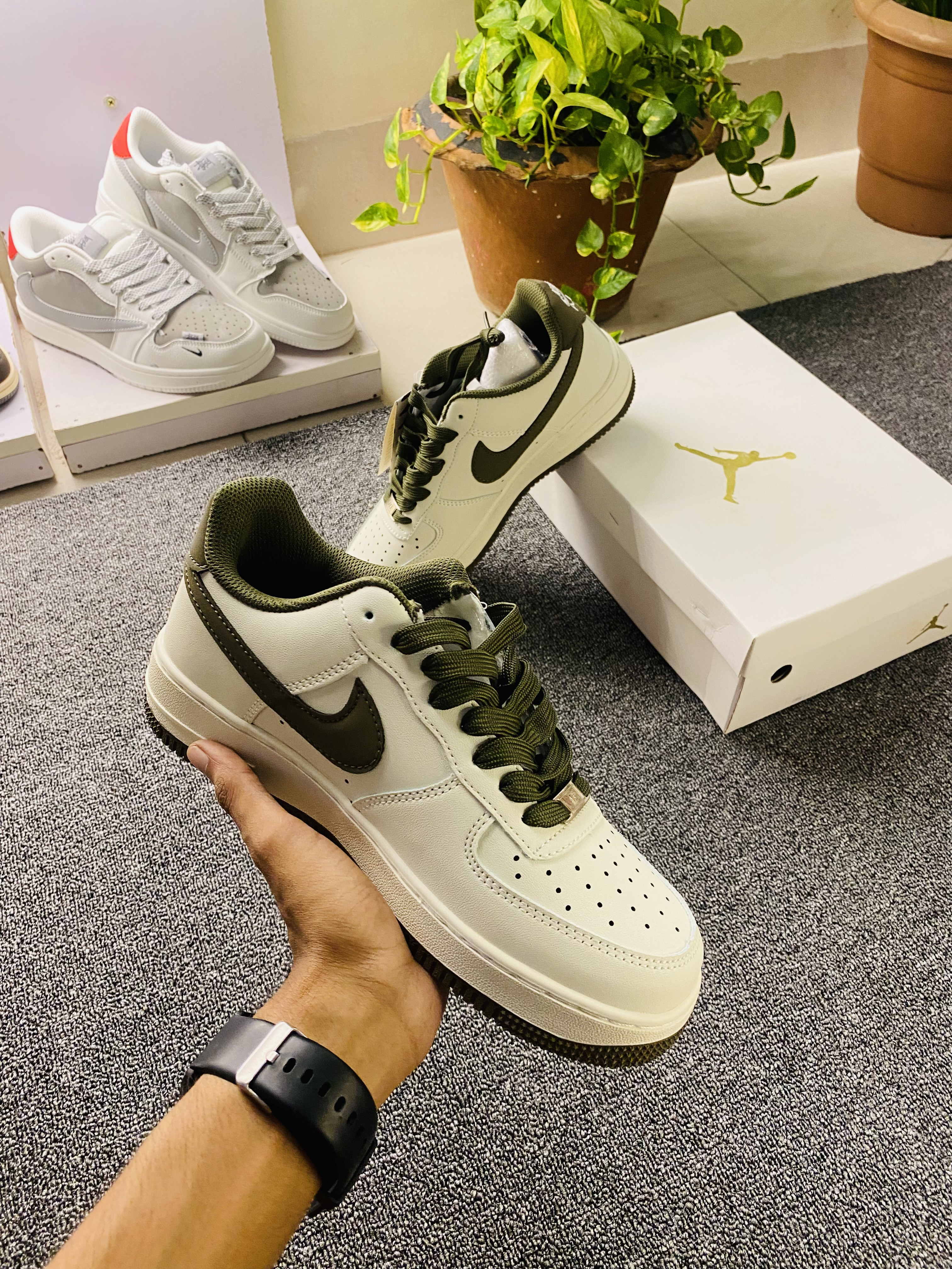 Nike Air Force 1 Low Olive Green